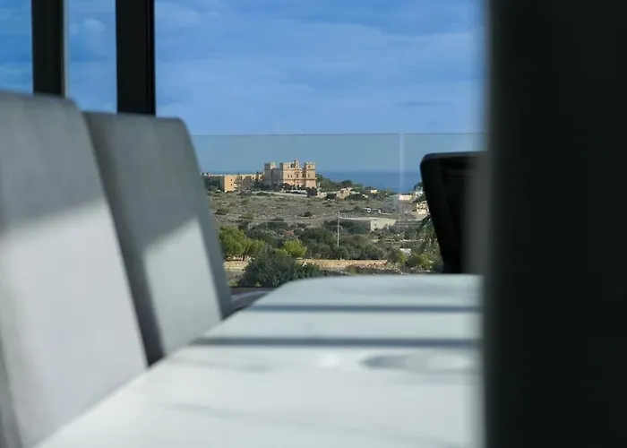 아파트 Lux Sea&country Views With Pool 멜리에하